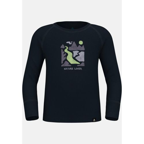 Odlo Sous-Vêtement Technique Nature Lover Active Warm Pour Enfant Pour Enfant, 80, Blue