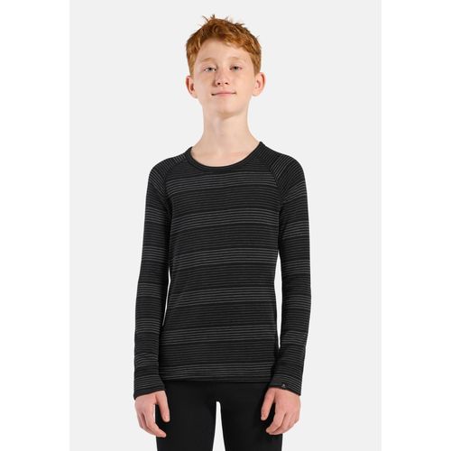 Odlo Ensemble De Sous-Vêtements Techniques Active Warm Pour Enfant Pour Enfant, 164, Black