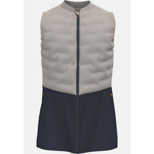 Odlo Gilet De Running Zeroweight Insulator Pour Homme, S, Beige