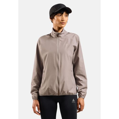 Odlo Veste De Running Essentials Light Pour Femme, S, Beige