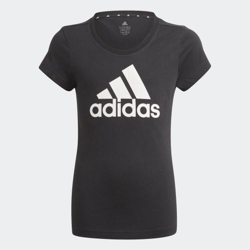 T-Shirt Adidas Essentials Adidas - Black / White - 7-8a