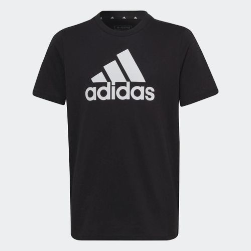T-Shirt En Coton Essentials Big Logo Adidas - Black / White - 11-12a