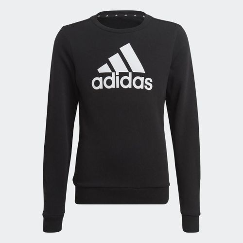 Sweat-Shirt En Coton Essentials Big Logo Adidas - Black / White - 13-14a