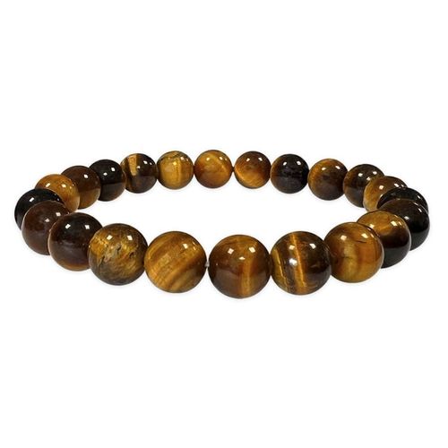 Bracelet Oeil De Tigre Perles 8mm