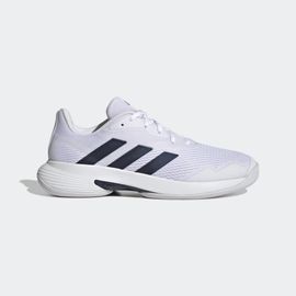Chaussure De Tennis Courtjam Control Adidas - Cloud White / Team Navy / Cloud White - 42