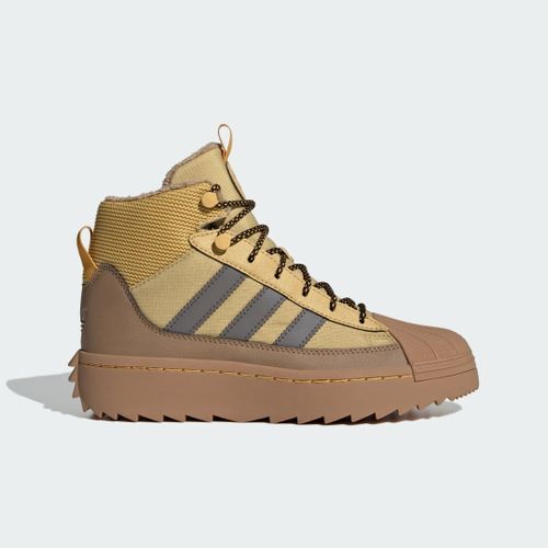 Chaussures Superstar Winter Trek Enfants Adidas Oat Charcoal Core Black