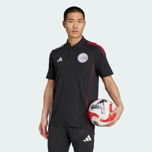 Polo Ajax Amsterdam Tiro 25 Competition Adidas - Black / White / Bold Red - Xl