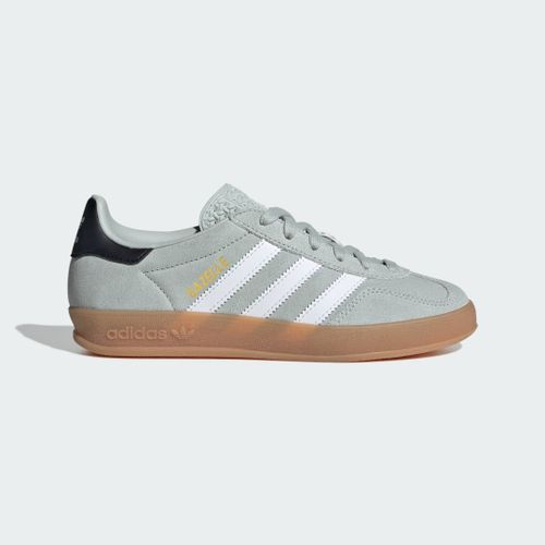 Chaussures Gazelle Indoor Enfants Adidas Wonder Silver Cloud White Core Black