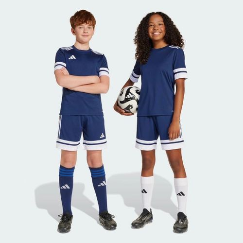 Short Squadra 25 Enfants Adidas - Team Navy Blue 2 / White - 7-8a