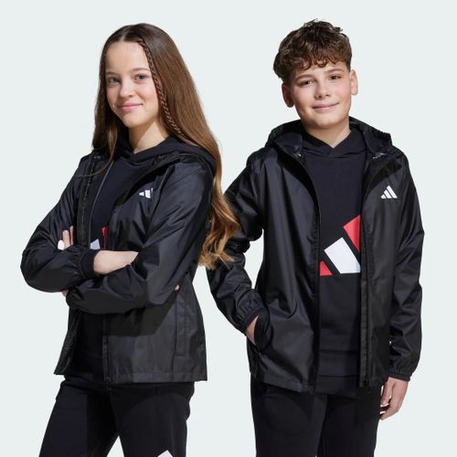 Veste De Pluie Enfants Adidas - Black - 7-8a