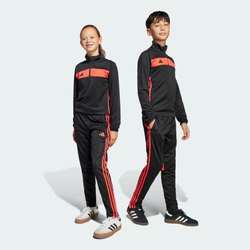 Pantalon D'Entraînement Tiro 25 Essentials Enfants Adidas - Black / Lucid Red - 5-6a