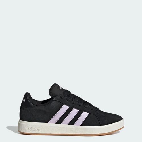 Chaussures Grand Court Base 00s Adidas Core Black Ice Lavender Off White