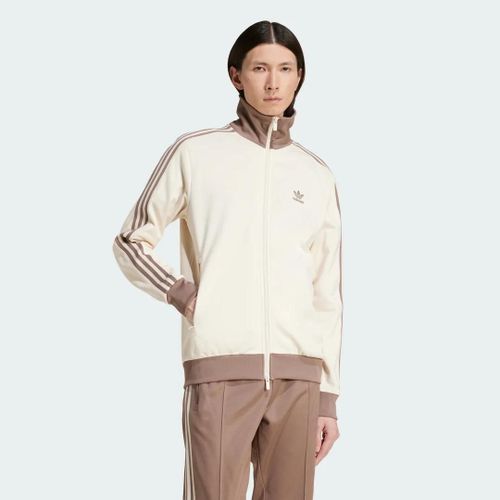 Veste De Survêtement Adicolor Classics Beckenbauer Adidas - Wonder White / Trace Brown - M