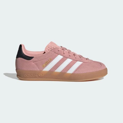 Chaussures Gazelle Indoor Enfants Adidas Wonder Mauve Cloud White Core Black
