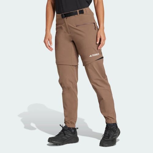 Pantalon De Randonnée Terrex Utilitas Zip-Off Adidas - Earth Strata - 36