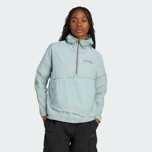 Anorak Coupe-Vent Terrex Xploric Adidas - Semi Flash Aqua - Xs