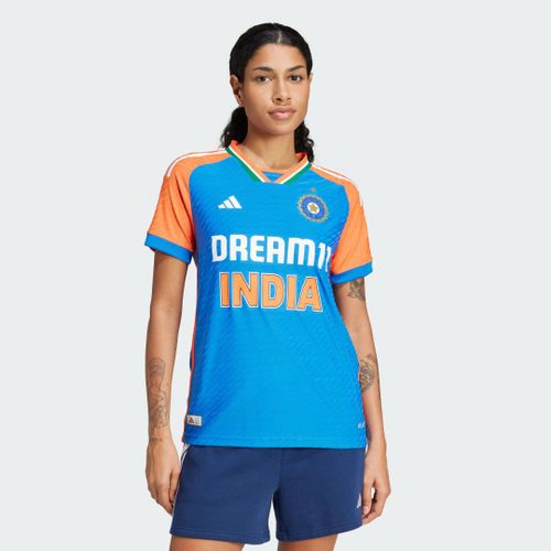Maillot Cricket Inde T20i Adidas - Dark Blue / True Orange - Xl