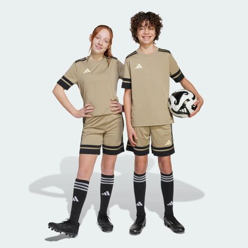 Short Squadra 25 Enfants Adidas - Blanch Cargo / Black / Warm Vanilla - 5-6a
