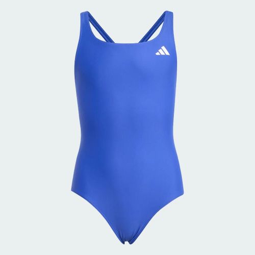 Maillot De Bain Dos En V Enfants Adidas - Semi Lucid Blue - 13-14a