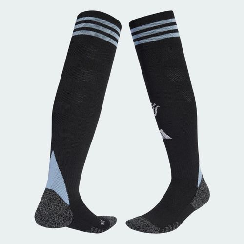 Chaussettes Extérieur Aston Villa Fc 25/26 Adidas - Black / Glow Blue - 31-33