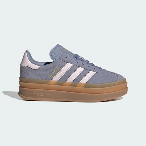Chaussures Gazelle Bold Enfants Adidas Silver Violet Almost Pink Gum