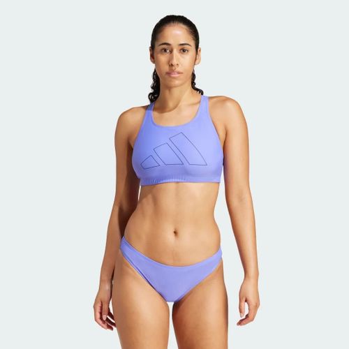 Haut De Bikini Big Bars Adidas - Cobalt Blue / Dark Blue - M