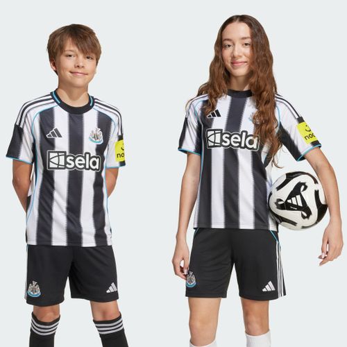 Maillot Domicile Newcastle United Fc 25/26 Enfants Adidas - Black / White - 11-12a