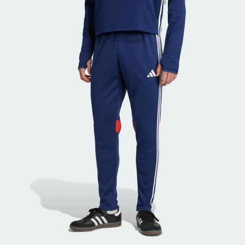 Pantalon D'Entraînement Tiro 25 Essentials Winterized Adidas - Team Navy Blue 2 / Red / White - S