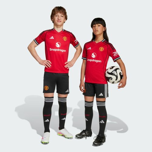 Short Domicile Manchester United 25/26 Enfants Adidas - Black - 13-14a