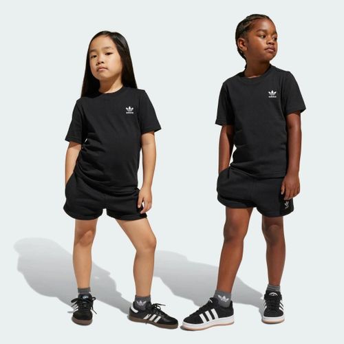 Ensemble T-Shirt Et Short Enfants Adidas - Black - 6-7a