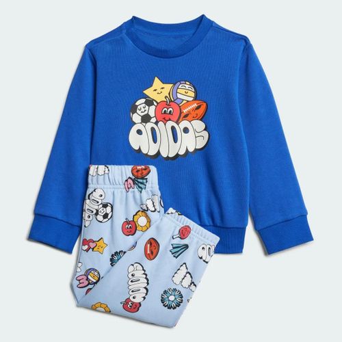 Survêtement Seasonal Essentials Fun Enfants Adidas - Royal Blue / White - 0-3m