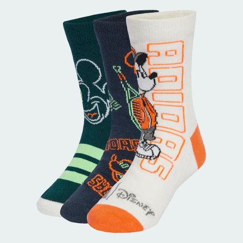 Chaussettes Adidas Disney Mickey Mouse Enfants Adidas - Off White / Aurora Ink / Aurora Ivy - 34-36