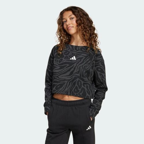 Sweat-Shirt Court Future Icons Enfants Adidas - Black / Carbon / Multi / White - 11-12a