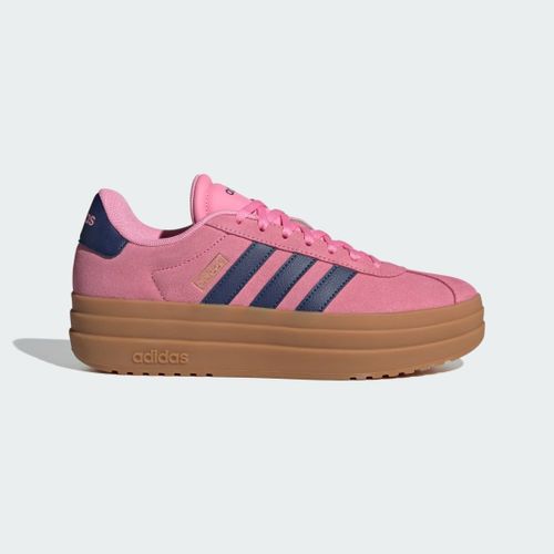 Chaussures Vl Court Bold Adidas Bliss Pink Dark Blue Gold Metallic