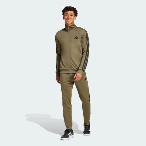 Survêtement Maille 3 Bandes Sportswear Basic Adidas - Olive Strata - Xl