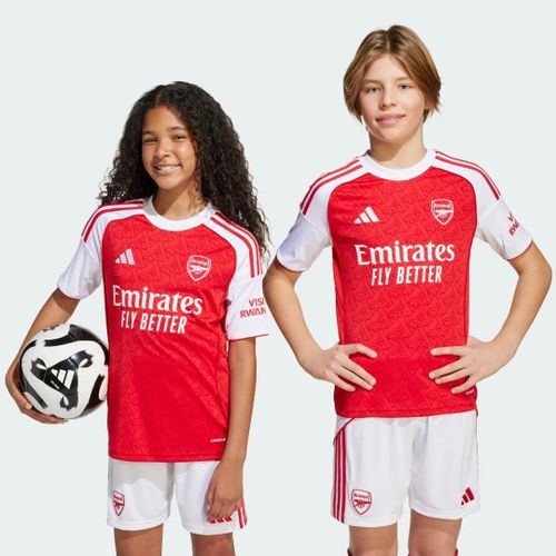 Maillot Domicile Arsenal 25/26 Enfants Adidas - Better Scarlet / White - 11-12a