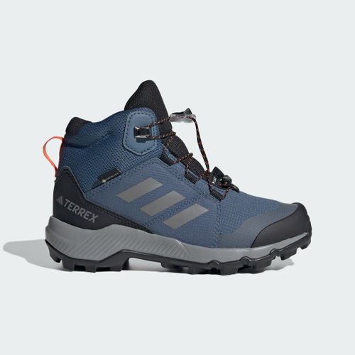 Chaussures De Randonnée Terrex Mid Gorestex Adidas Wonder Steel Grey Three Semi Impact Orange