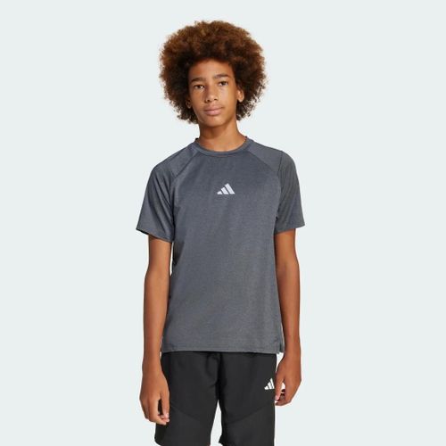 T-Shirt All Sports Favori Adidas - Black / Grey Three / Reflective Silver - 7-8a