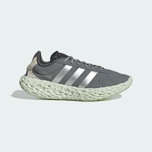 Chaussures Zponge Adidas Grey Four Matte Silver Solar Red
