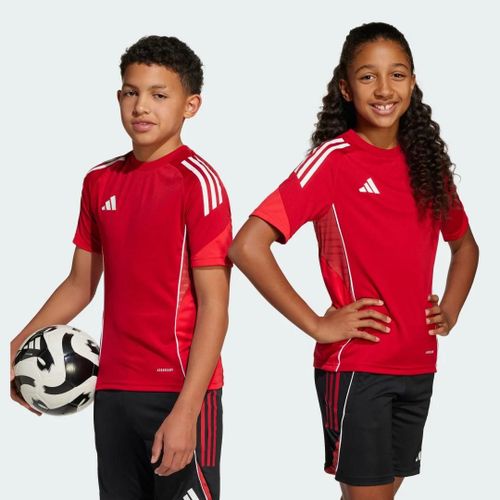 Maillot D'Entraînement Tiro 25 Competition Enfants Adidas - Team Power Red 2 / Pure Ruby - 7-8a
