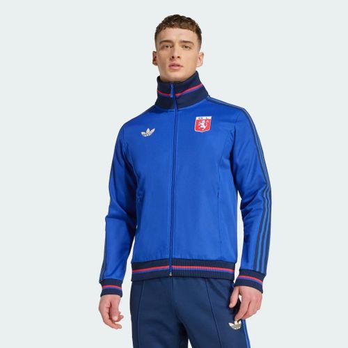 Track Top Anniversaire Olympique Lyonnais Adidas - Semi Lucid Blue - L