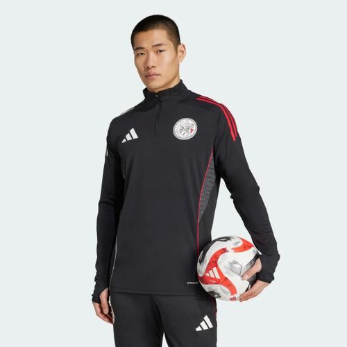 Haut D'Entraînement Ajax Amsterdam Tiro 25 Competition Adidas - Black / White / Bold Red - Xs