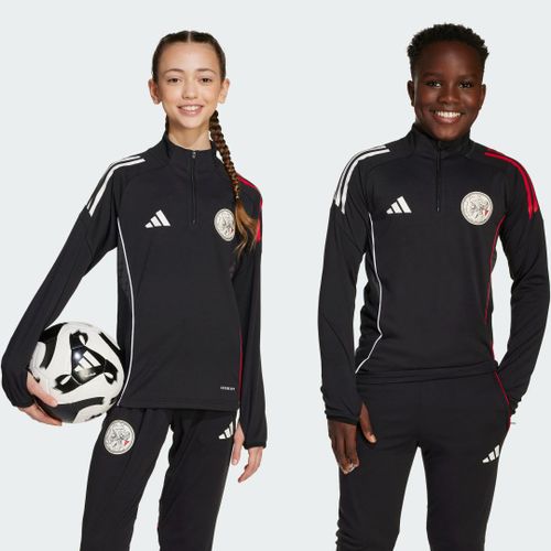 Haut D'Entraînement Ajax Amsterdam Tiro 25 Competition Enfants Adidas - Black / White / Bold Red - 11-12a