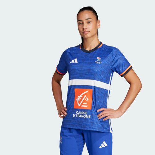 Maillot France Handball Replica Adidas - Semi Lucid Blue - M