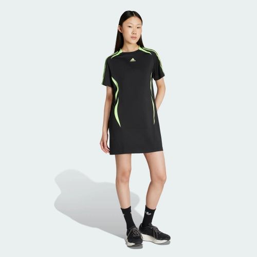 Robe T-Shirt Teamgeist Adicolor Adidas - Black / Signal Green - Xs