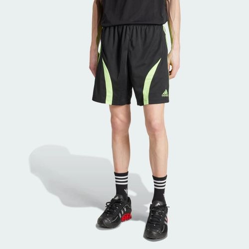 Shorts Teamgeist Adicolor Adidas - Black / Signal Green - Xs