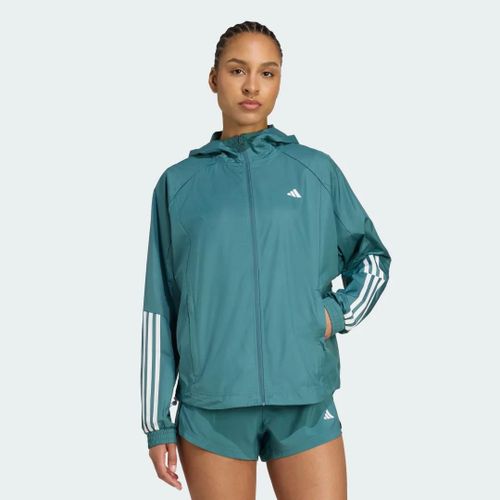 Coupe-Vent Wind.Rdy Hyperglam Adidas - Preloved Teal / White - 2xl