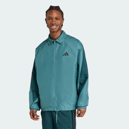 Veste De Survêtement Stadium Adidas - Preloved Teal / Aurora Ivy - 2xl