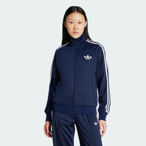Veste De Survêtement Ample Adicolor Classic Firebird Adidas - Night Indigo / White - L