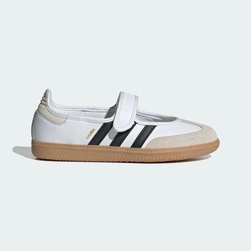 Chaussures Samba Jane Adidas Cloud White Alumina Core Black